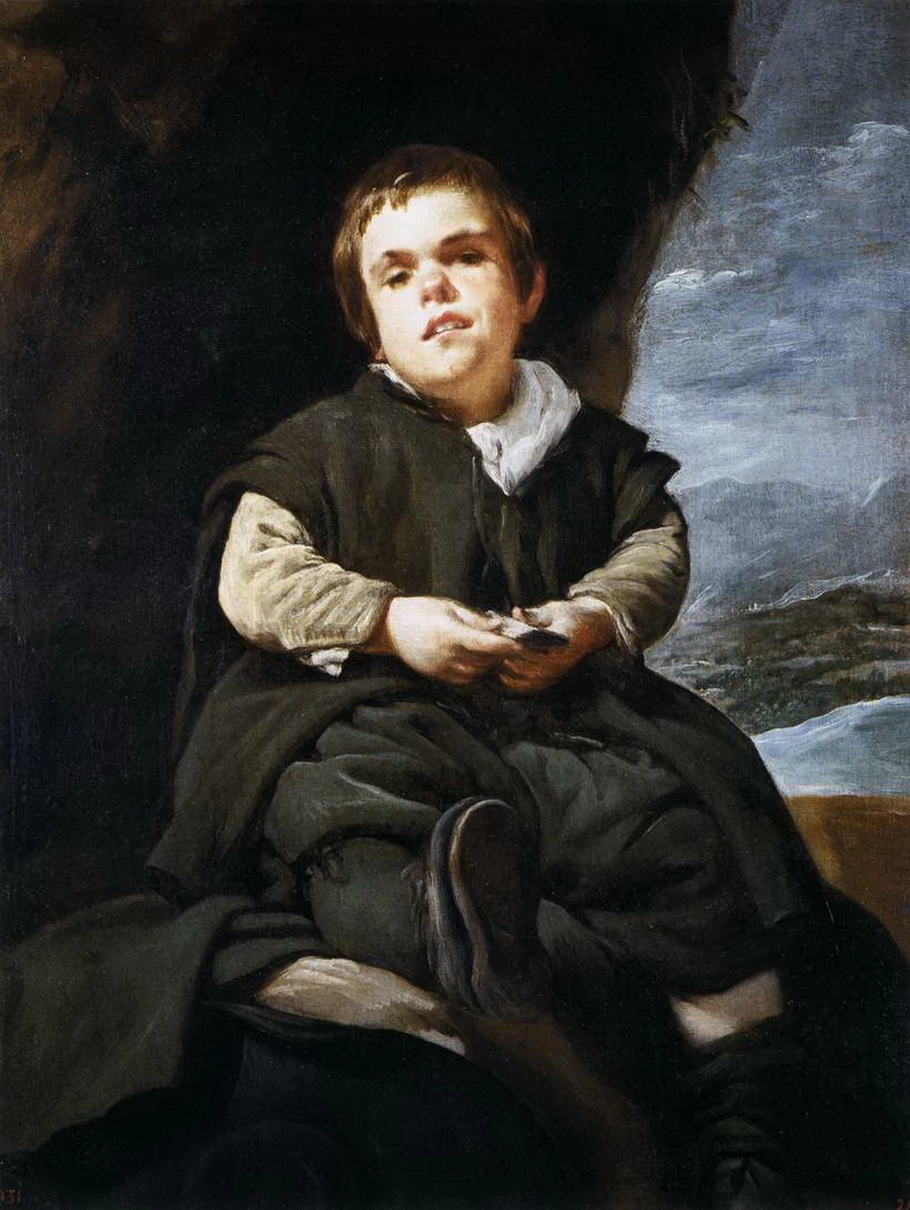 Ritratto del nano Francisco Lezcano, detto El Niño de Vallecas - Museo del Prado, Madrid